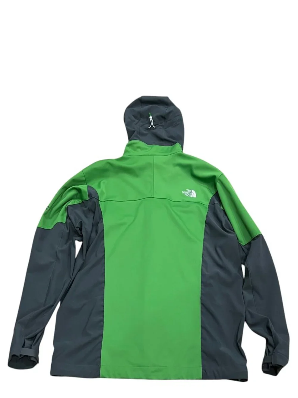 North Face Men's Full Zip Summit Series Windstopper Jacket, Green Gray, XXL